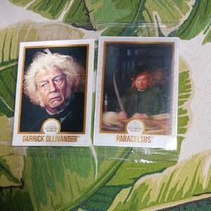 NWT Set of 2 Harry Potter Collectible Trading Cards